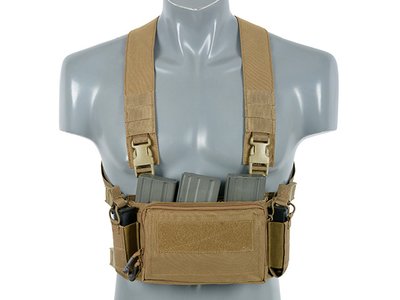 Розгрузка Тактична Нагрудна Micro Multi-Mission Chest Rig - Coyote Brown EM9557CB фото